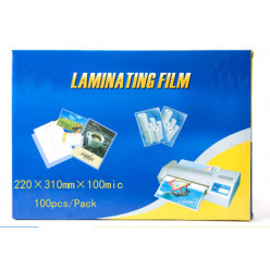 PSPET 007892, A4 Lamination Film 80 microns, 100 sheets, PS.